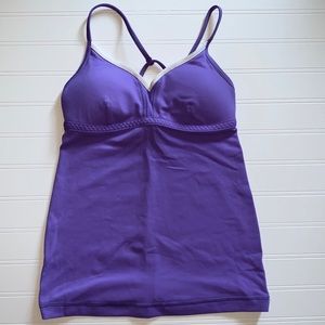 Lululemon live lightly yoga tank top size 2